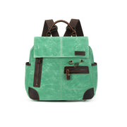 Maker's Canvas Midi Backpack | Jade